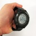 Годинник наручний чоловічий SKMEI 1508BKWT BLACK, годинник наручний електронний тактичний. Колір: чорний