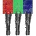 Ліхтар ручний акумуляторний PLD-11-4XPE(RGB), Кишеньковий ліхтар із usb зарядкою, Тактичний ліхтар police
