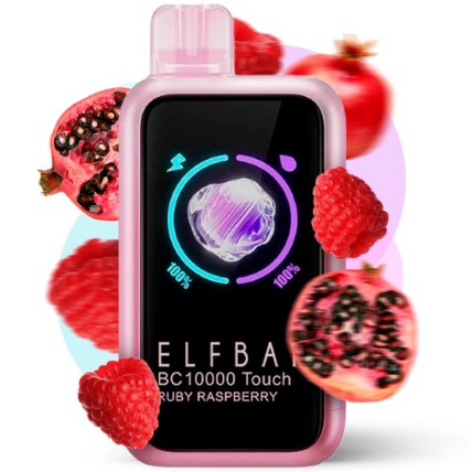 Elf Bar BC10000 Touch. Малина (Ruby Raspberry)