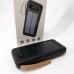 Power Bank Solar Smart 1015 зарядний пристрій на сонячній батареї 20000mAh з індикатором заряду Чорний