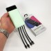 Павербанк Power Bank UKC 50000mAh Мобільна зарядка зовнішній акумулятор портативний павер. Колір: зелений