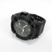 Годинник наручний чоловічий SKMEI 1520BK BLACK, армійський годинник протиударний. Колір: чорний