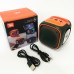 Портативна Bluetooth колонка TG359 7W з підсвічуванням RGB, акумуляторна колонка для музики. Колір: зелений