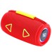 Bluetooth-колонка TG657 з RGB підсвічуванням 1500 mAh, бездротова колонка портативна потужна. Колір: червоний