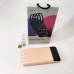 Павербанк Power Bank UKC 50000mAh Мобільна зарядка зовнішній акумулятор портативний павер. Колір: рожевий