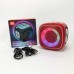 Портативна Bluetooth колонка TG359 7W з RGB підсвічуванням, Гучна блютуз колонка. Колір: червоний