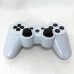 Бездротовий ігровий геймпад Doubleshock PS3/PC акумуляторний джойстик з функцією вібрації. Колір: білий
