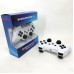 Бездротовий ігровий геймпад Doubleshock PS3/PC акумуляторний джойстик з функцією вібрації. Колір: білий
