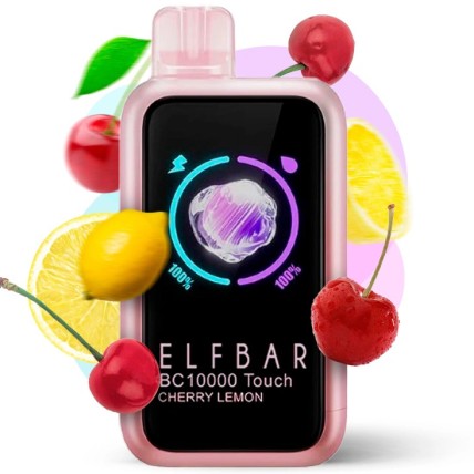 Elf Bar BC10000 Touch. Вишня Лимон (Cherry Lemon)