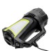 Ліхтар кемпінг переносний T100A-10W+2COB з бічними LED white/red/blue, Акумуляторна лампа для кемпінгу