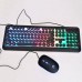 Комплект провідна клавіатура та мишка з LED підсвічуванням UKC HK-3970