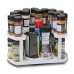 Спецівниця Spice Spinner Two-Tiered Spice Organizer, Поворотна підставка для спецій, Карусель для спецій