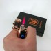 Електрична та газова запальничка Україна з USB-зарядкою HL-431, Юсб запальничка. Колір: золотий