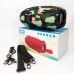 Портативна Bluetooth колонка TG534 SD IPX5 з ремінцем, гучна блютуз колонка. Колір: камуфляж