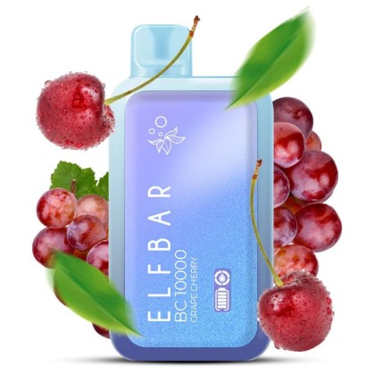 Elf Bar BC10000. Виноград Вишня (Grape Cherry)