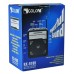 Радіоприймач GOLON RX-9100 USB+SD Радіо з ліхтарем, Ретро радіо, FM передавач. Колір: червоний