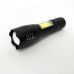 Ліхтарик акумуляторний ручний Bailong BL-29 діод T6 + COB зарядка від USB, ліхтарик led, водонепроникний