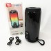 Bluetooth-колонка TG651 з RGB ПІДСВІТКОМ, акумуляторна колонка для музики, для вечірки. Колір: чорний