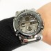 Годинник наручний чоловічий SKMEI 1389SIBK SILVER-BLACK, модний чоловічий годинник. Колір: срібний + чорний