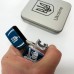 Дугова електроімпульсна запальничка USB Україна (металева коробка) HL-449. Колір: синій