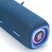 Портативна колонка Bluetooth TG654 8W з підсвічуванням, Акумуляторна колонка для музики. Колір: синій