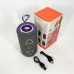 Bluetooth колонка портативна TG656 FM-радіо, Гучна блютуз колонка, Колонка для вечірки. Колір: сірий