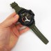 Годинник наручний чоловічий SKMEI 1343AG ARMY GREEN, годинник тактичний протиударний. Колір: зелений