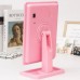 Настільне дзеркало для макіяжу Cosmetie mirror 360 Rotation Angel з підсвічуванням. Колір: рожевий