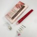 Фрезер для манікюру та педикюру Flawless Salon Nails, машинка для зняття манікюру. Колір: червоний