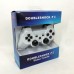 Бездротовий ігровий геймпад Doubleshock PS3/PC акумуляторний джойстик з функцією вібрації. Колір: білий