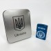 Дугова електроімпульсна запальничка USB металева коробка HL-447. Колір: синій