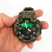 Годинник наручний чоловічий SKMEI 1965CMGN CAMO GREEN, військовий чоловічий наручний годинник зелений. Колір: камуфляж