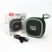 Портативна Bluetooth-колонка TG659 з ремінцем, Бездротова колонка портативна потужна. Колір: зелений