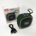Портативна Bluetooth-колонка TG659 з ремінцем, Бездротова колонка портативна потужна. Колір: зелений