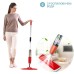 Швабра з розпилювачем Water Spray Mop, Швабра спрей з розпилювачем та ємністю для води. Колір: червоний