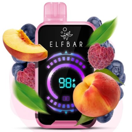 ELF BAR FS18000 5%. Персик Ягоди (Peach Berry)