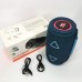 Bluetooth-колонка TG657 з RGB підсвічуванням 1500 mAh, музичні стовпчики для вулиці. Колір: синій