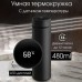 Термос UNIQUE UN-1006 500мл з датчиком температури, Термос з дисплеєм. Колір: чорний