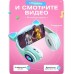 Бездротові навушники LED з котячими вушками CAT STN-28. Колір: зелений