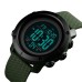 Годинник наручний чоловічий SKMEI 1426AGBK ARMY GREEN-BLACK, годинник наручний чоловічий. Колір: зелений