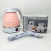 Електрочайник складаний Travel Folding 600ml. Колір: рожевий