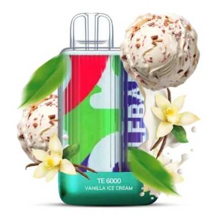 Elf Bar TE6000 5%. Ванільне Морозиво (Vanilla Ice Cream)
