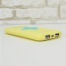 Power Bank AWEI P98K (Бездротова зарядка) 8000 mAh. Колір: жовтий