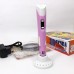 3D ручка Smart 3D Pen 2 c LCD дисплеєм, 3D ручка для розвитку уваги. Колір: рожевий