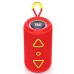 Bluetooth колонка портативна TG656 FM-радіо, акумуляторна колонка для музики. Колір: червоний