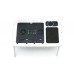 Складаний столик для ноутбука LD-09 E-Table, столик з охолодженням 2 USB кулера, Стіл підставка з вентиляцією
