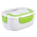 Ланч бокс електричний з підігрівом Lunch Heater 220 V Pro, Термос для їжі для дітей. Колір: зелений