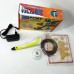 3D ручка Smart 3D Pen 2 c LCD дисплеєм, Дитяча електро ручка для фігурок із пластику. Колір: жовтий