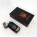 Дугова електроімпульсна запальничка із USB-зарядкою Україна LIGHTER HL-439, із зарядкою. Колір: чорний