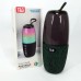 Портативна колонка TG644 5W з RGB підсвічуванням та ремінцем, Бездротова колонка потужна. Колір: зелений
